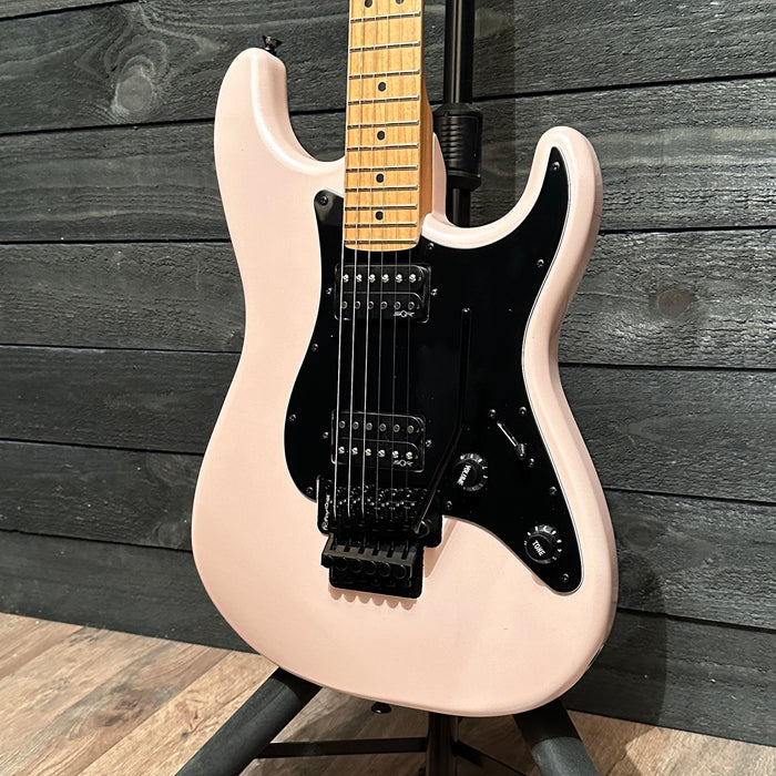 Fender Squier Contemporary Stratocaster HH FR Electric Guitar - Shell Pink Pearl