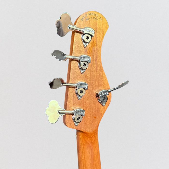 Sadowsky MetroExpress 21 Fret Hybrid PJ 5 String Maple Board Lefthand Electric Bass Guitar - Black