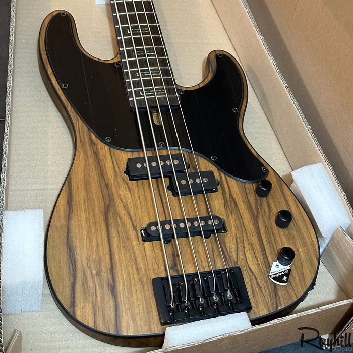Schecter Model-T 5 Exotic 5-String Electric Bass Guitar B-stock