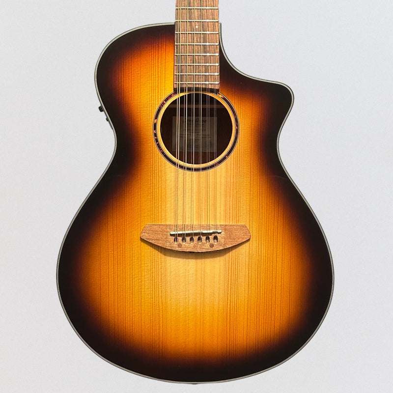 Breedlove Discovery S Concert CE 12 String Acoustic Electric Guitar - Edgeburst