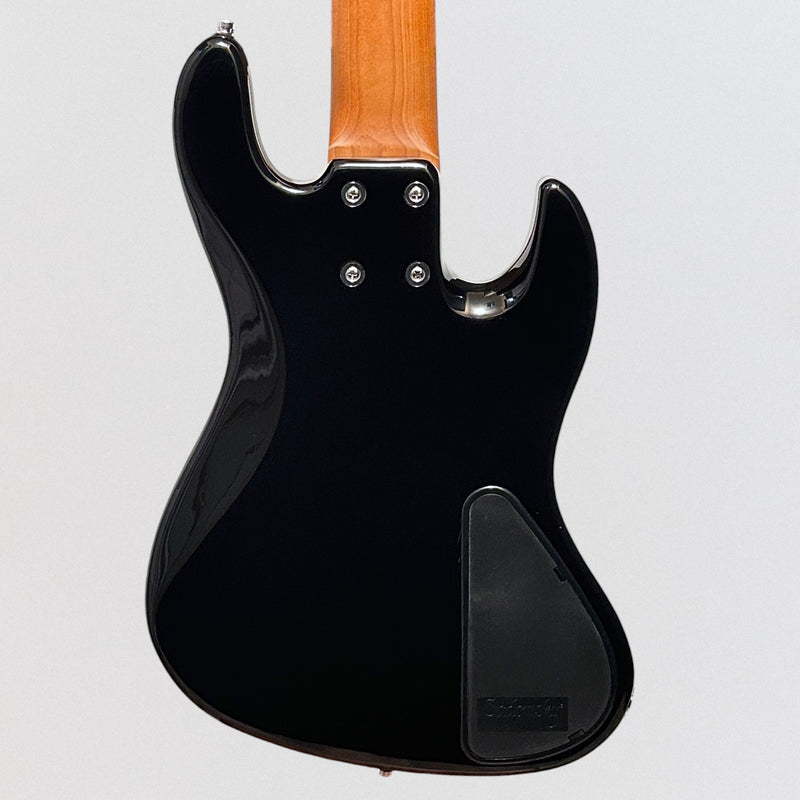 Sadowsky MetroExpress 21 Fret Hybrid PJ 5 String Morado Board Lefthand Electric Bass Guitar - Black