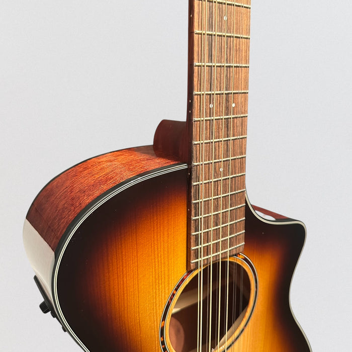 Breedlove Discovery S Concert CE 12 String Acoustic Electric Guitar - Edgeburst