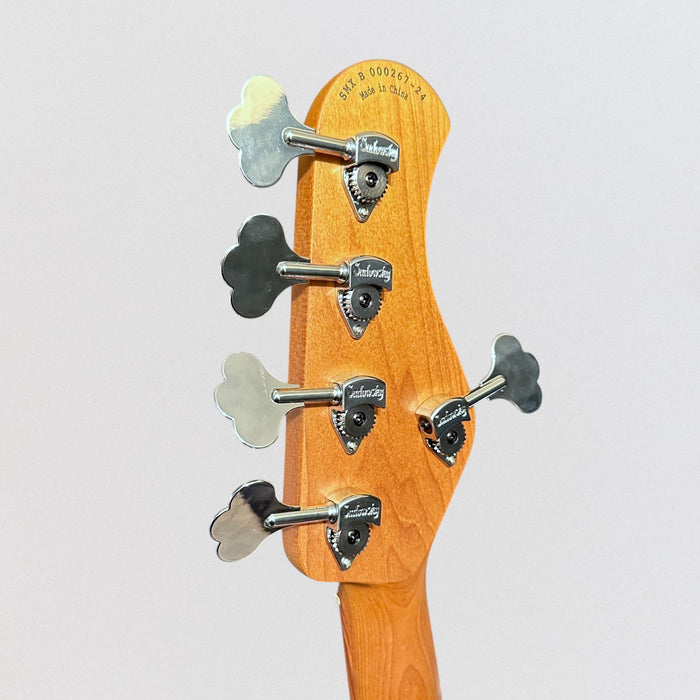 Sadowsky MetroExpress 21 Fret Hybrid PJ 5 String Morado Board Lefthand Electric Bass Guitar - Black