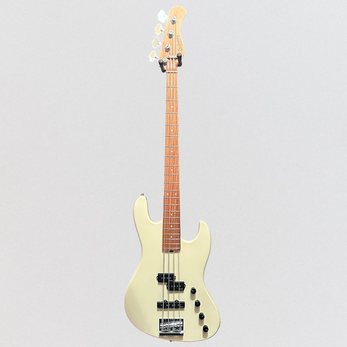 Sadowsky MetroExpress 21-Fret Verdine White Artist Line Morado Board 4-String Electric Bass Guitar - Olympic White