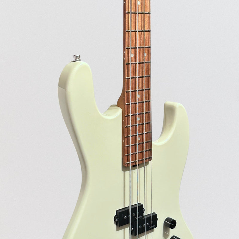 Sadowsky MetroExpress 21-Fret Verdine White Artist Line Morado Board 4-String Electric Bass Guitar - Olympic White