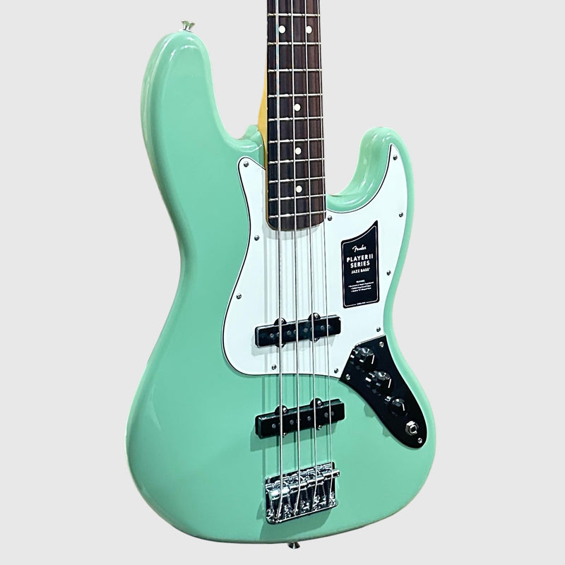 Fender Player II Jazz 4 String Electric Bass Guitar 2026 - Aquatone Blue