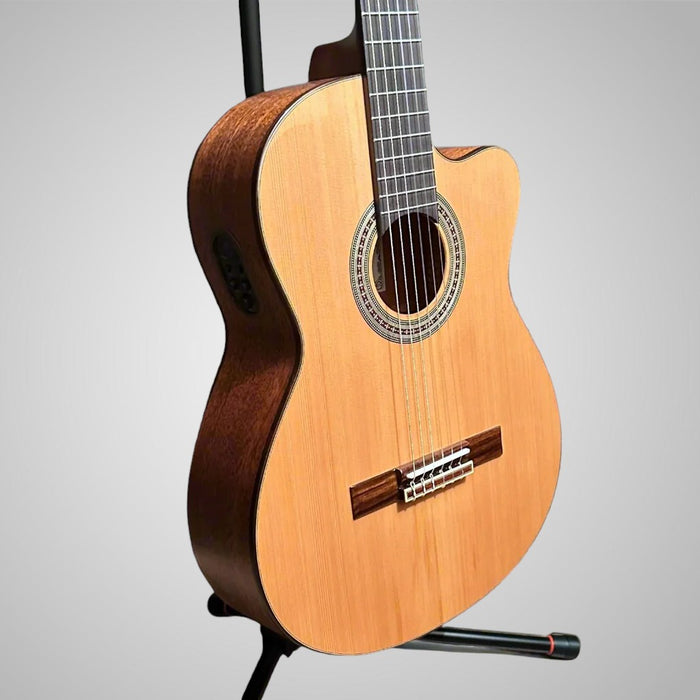 Alvarez AC65ce Artist 65 Classical Nylon String Acoustic Electric Guitar - Natural