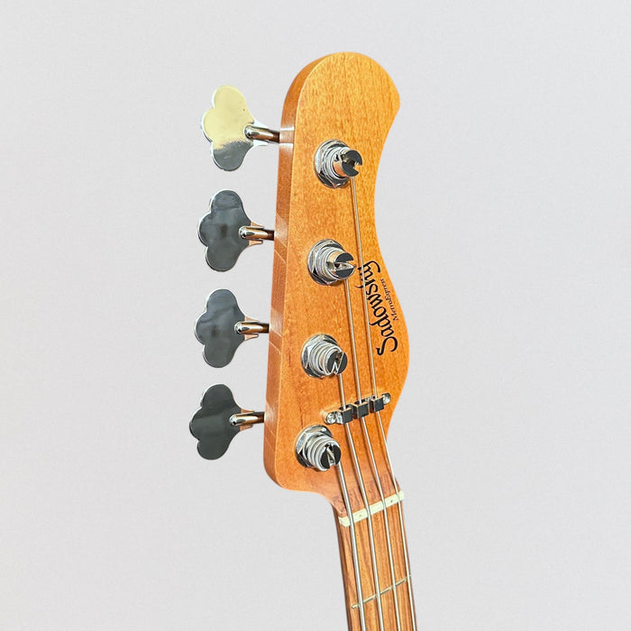 Sadowsky MetroExpress 21-Fret Verdine White Artist Line Morado Board 4-String Electric Bass Guitar - Olympic White