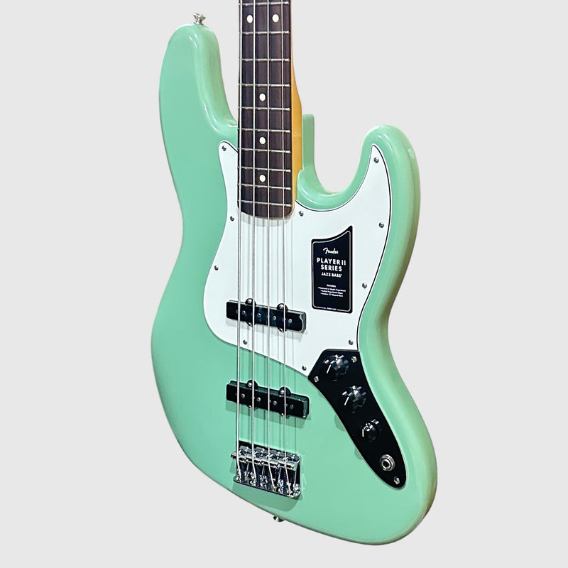 Fender Player II Jazz 4 String Electric Bass Guitar 2026 - Aquatone Blue