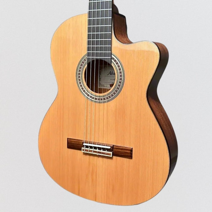 Alvarez AC65ce Artist 65 Classical Nylon String Acoustic Electric Guitar - Natural