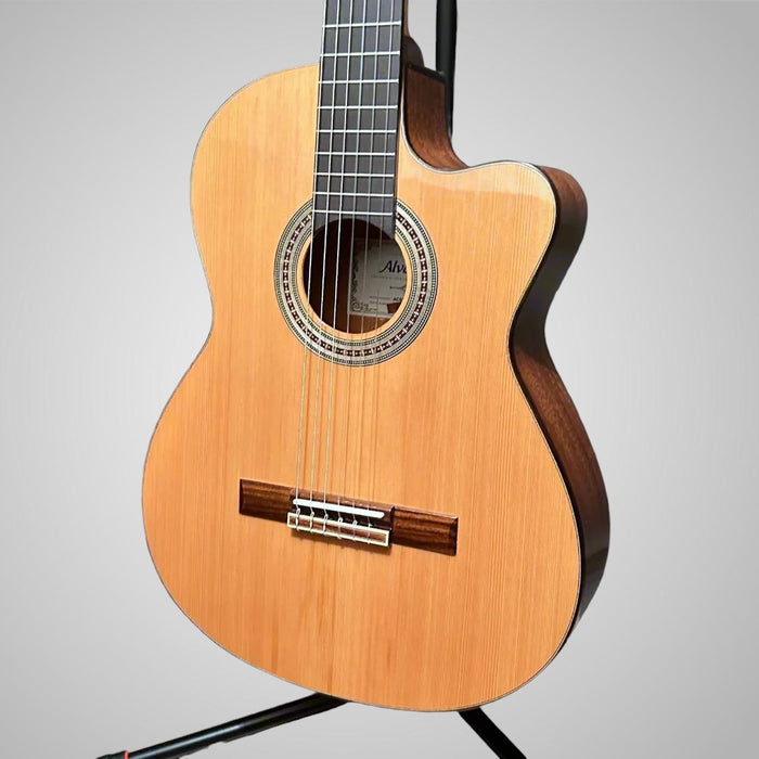 Alvarez AC65ce Artist 65 Classical Nylon String Acoustic Electric Guitar - Natural
