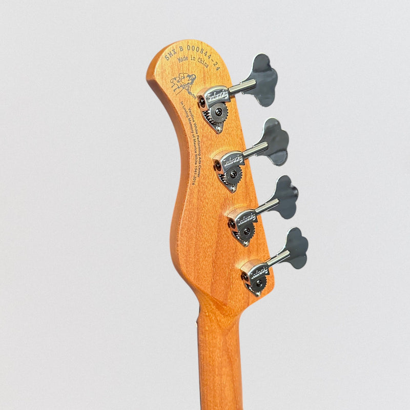 Sadowsky MetroExpress 21-Fret Verdine White Artist Line Morado Board 4-String Electric Bass Guitar - Olympic White