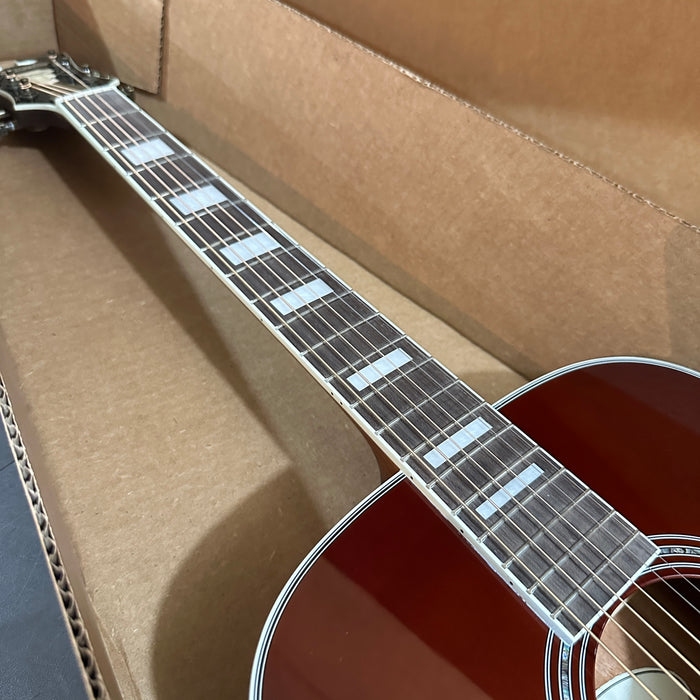 D'Angelico Premier Tammany Orchestra Acoustic-Electric Guitar - Ice Tea Burst