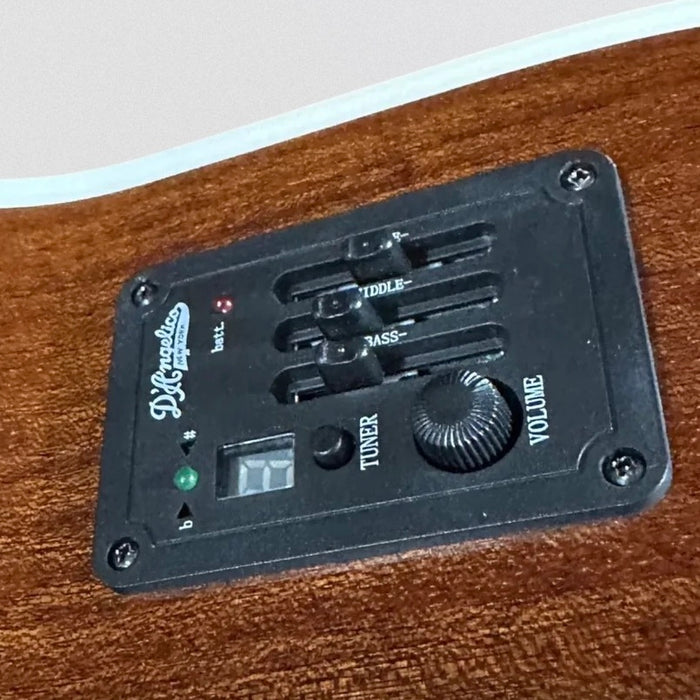 D'Angelico Premier Tammany Orchestra Acoustic-Electric Guitar - Ice Tea Burst