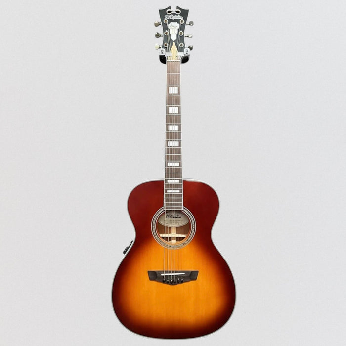 D'Angelico Premier Tammany Orchestra Acoustic-Electric Guitar - Ice Tea Burst