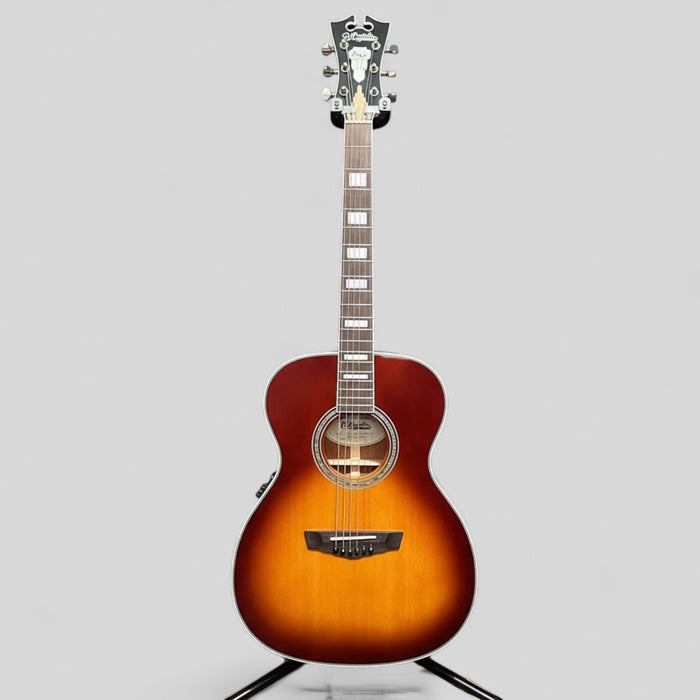 D'Angelico Premier Tammany Orchestra Acoustic-Electric Guitar - Ice Tea Burst