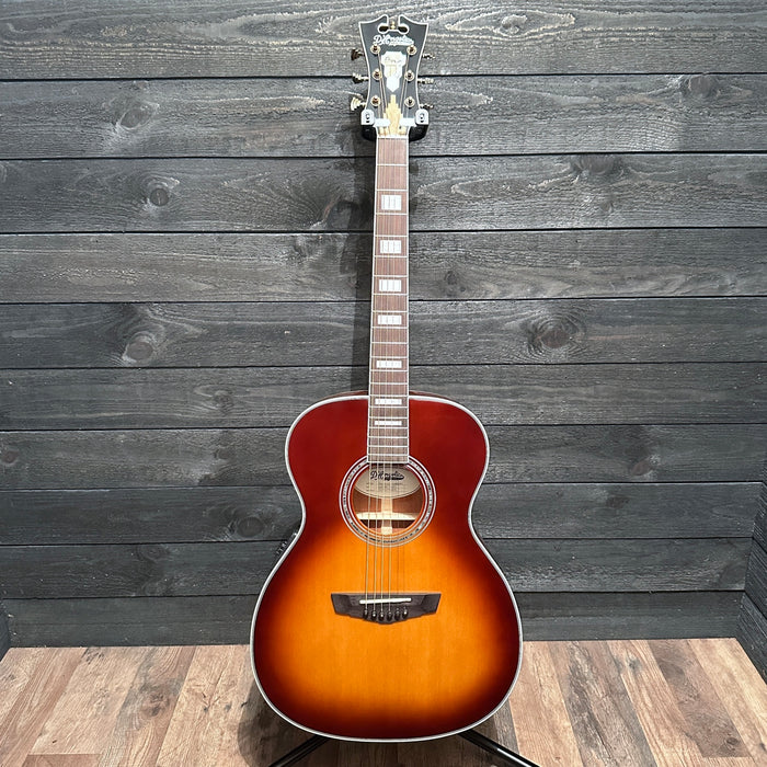 D'Angelico Premier Tammany Orchestra Acoustic-Electric Guitar - Ice Tea Burst