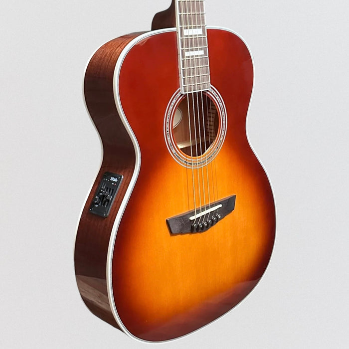 D'Angelico Premier Tammany Orchestra Acoustic-Electric Guitar - Ice Tea Burst