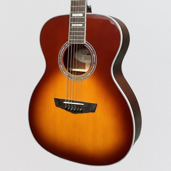 D'Angelico Premier Tammany Orchestra Acoustic-Electric Guitar - Ice Tea Burst