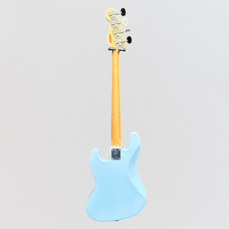 Fender Gold Foil Jazz Bass 4 String Electric Bass Guitar 2022 - Sonic Blue
