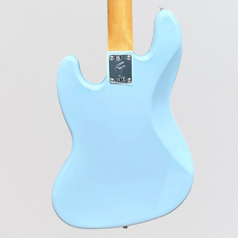 Fender Gold Foil Jazz Bass 4 String Electric Bass Guitar 2022 - Sonic Blue