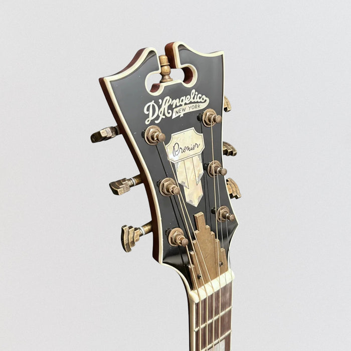 D'Angelico Premier Tammany Orchestra Acoustic-Electric Guitar - Ice Tea Burst