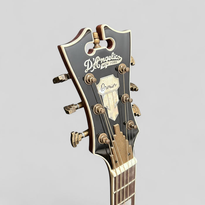 D'Angelico Premier Tammany Orchestra Acoustic-Electric Guitar - Ice Tea Burst