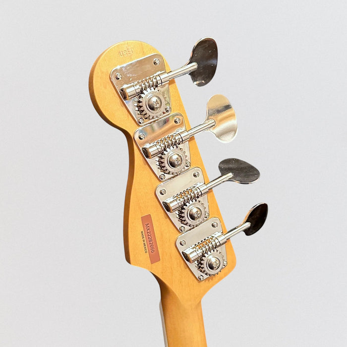 Fender Gold Foil Jazz Bass 4 String Electric Bass Guitar 2022 - Sonic Blue