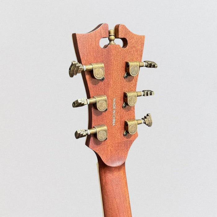 D'Angelico Premier Tammany Orchestra Acoustic-Electric Guitar - Ice Tea Burst