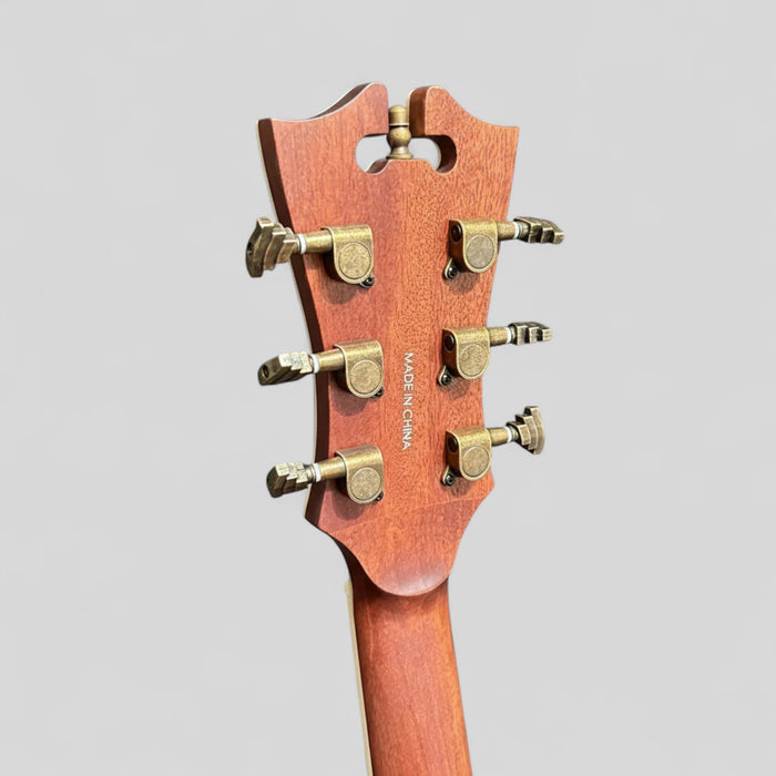 D'Angelico Premier Tammany Orchestra Acoustic-Electric Guitar - Ice Tea Burst