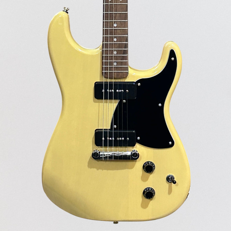 Fender Squier Paranormal Strat-O-Sonic Electric Guitar - Vintage Blonde