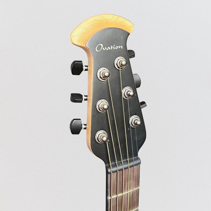 Ovation 2078TX-5-G Pro Series Elite TX Deep Contour Acoustic-Electric Guitar - Textured Black