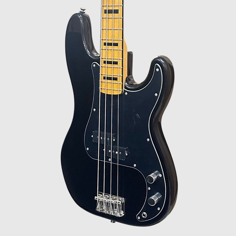 Fender Squier Classic Vibe '70s Precision P 4 String Electric Bass Guitar - Black