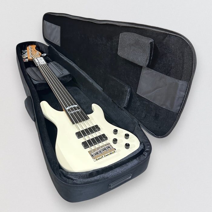 Sadowsky MetroExpress 24-Fret Modern Morado Board 5-String Electric Bass Guitar - Olympic White