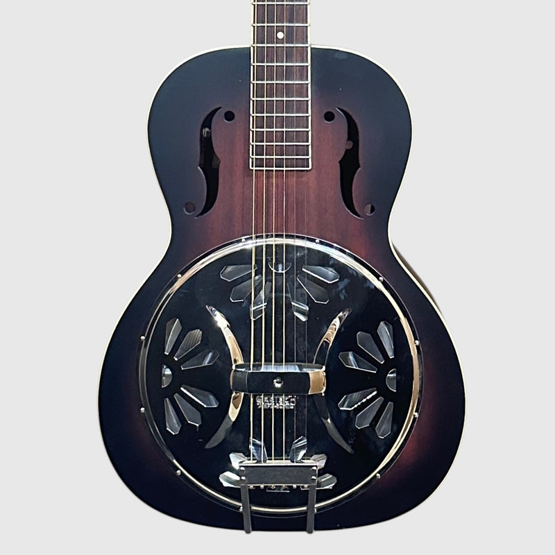 Gretsch G9220 Bobtail Round-Neck Acoustic Resonator Guitar - Spider Cone 2-Color Sunburst