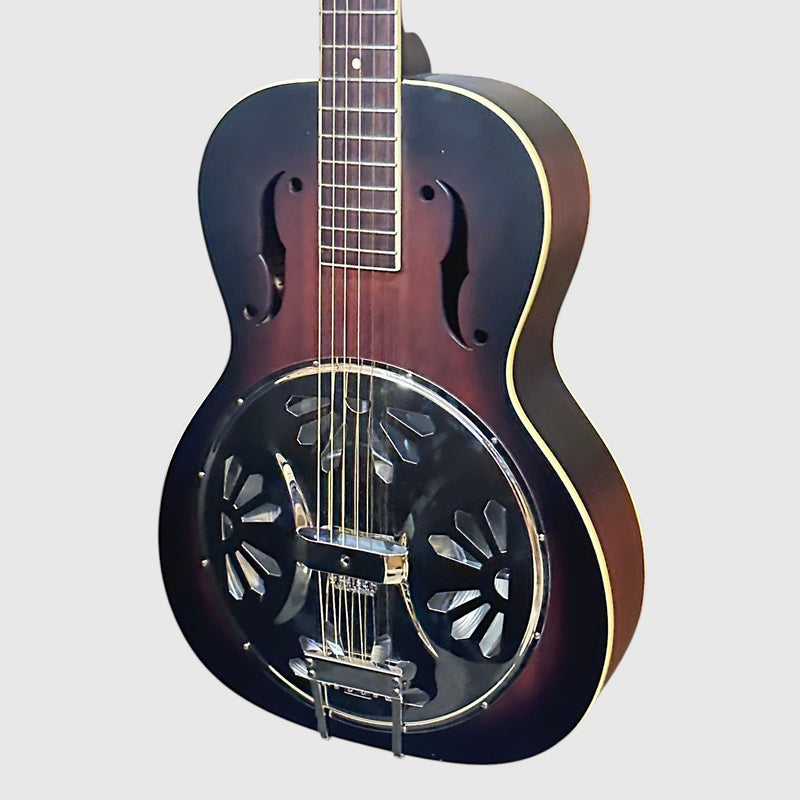 Gretsch G9220 Bobtail Round-Neck Acoustic Resonator Guitar - Spider Cone 2-Color Sunburst