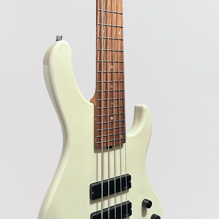Sadowsky MetroExpress 24-Fret Modern Morado Board 5-String Electric Bass Guitar - Olympic White