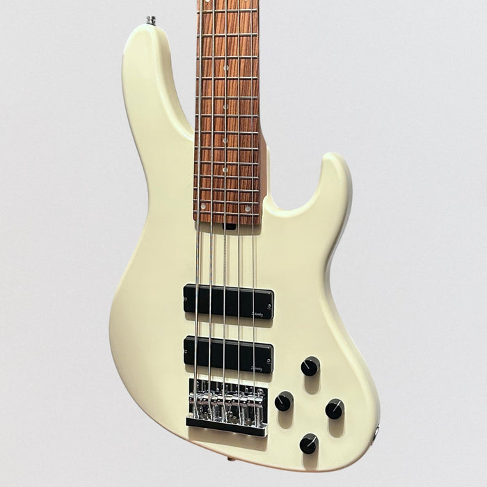 Sadowsky MetroExpress 24-Fret Modern Morado Board 5-String Electric Bass Guitar - Olympic White