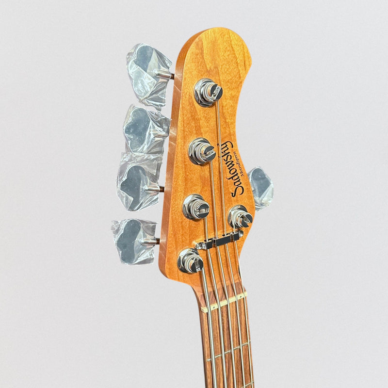 Sadowsky MetroExpress 24-Fret Modern Morado Board 5-String Electric Bass Guitar - Olympic White