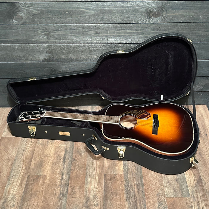 Fender PD-220E Dreadnought Acoustic Electric Guitar w/ Case - Sunburst