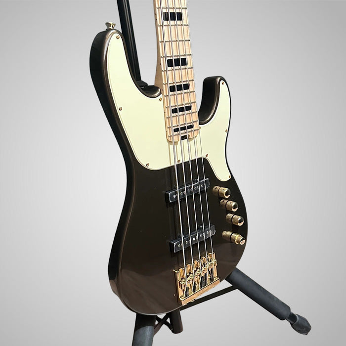 Jackson Adam Blackstone "Gladys" Pro Signature 5 String Electric Bass Guitar - Black Stone