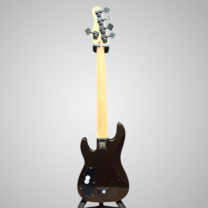 Jackson Adam Blackstone "Gladys" Pro Signature 5 String Electric Bass Guitar - Black Stone