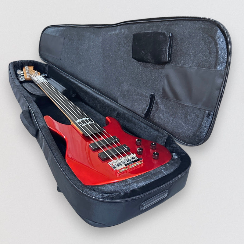 Sadowsky MetroExpress 24-Fret Modern Maple Board 5-String Electric Bass Guitar - Candy Apple Red Metallic