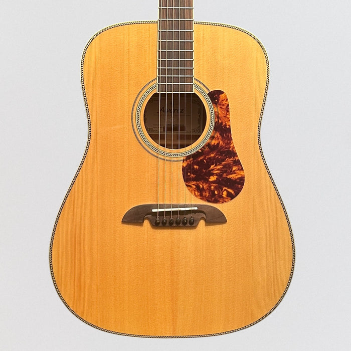 Alvarez MD60 Herringbone Dreadnought Acoustic Guitar - Natural