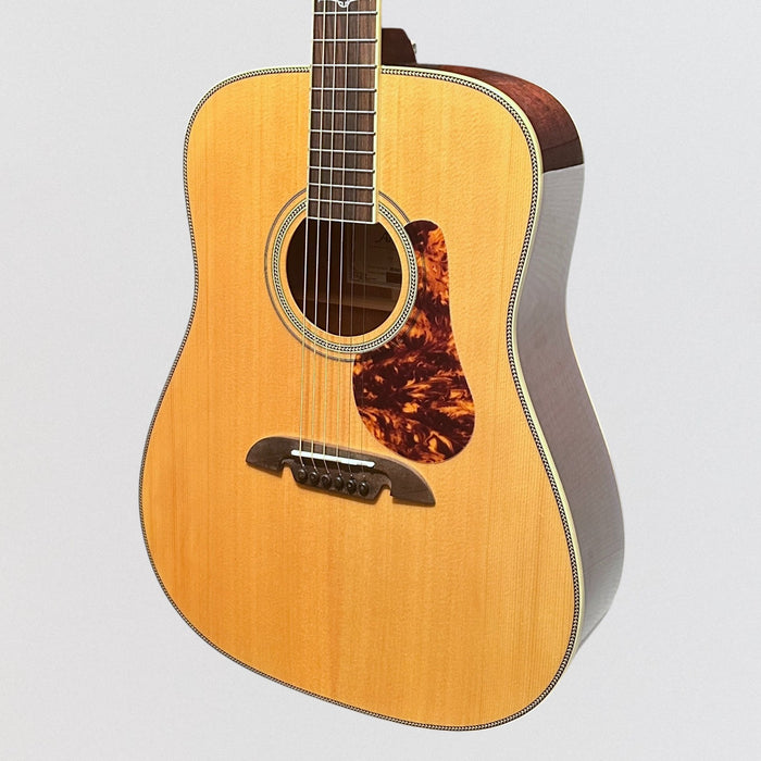 Alvarez MD60 Herringbone Dreadnought Acoustic Guitar - Natural