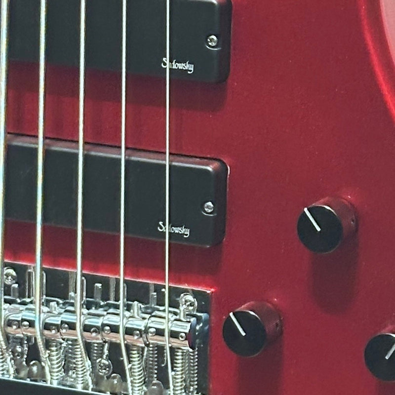 Sadowsky MetroExpress 24-Fret Modern Maple Board 5-String Electric Bass Guitar - Candy Apple Red Metallic