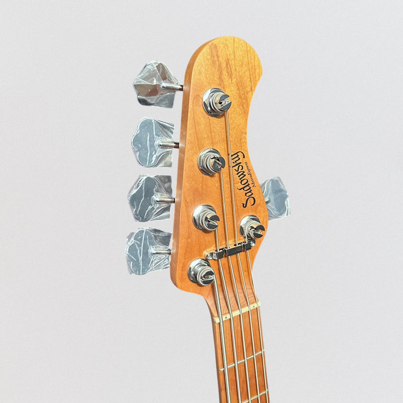 Sadowsky MetroExpress 24-Fret Modern Maple Board 5-String Electric Bass Guitar - Candy Apple Red Metallic