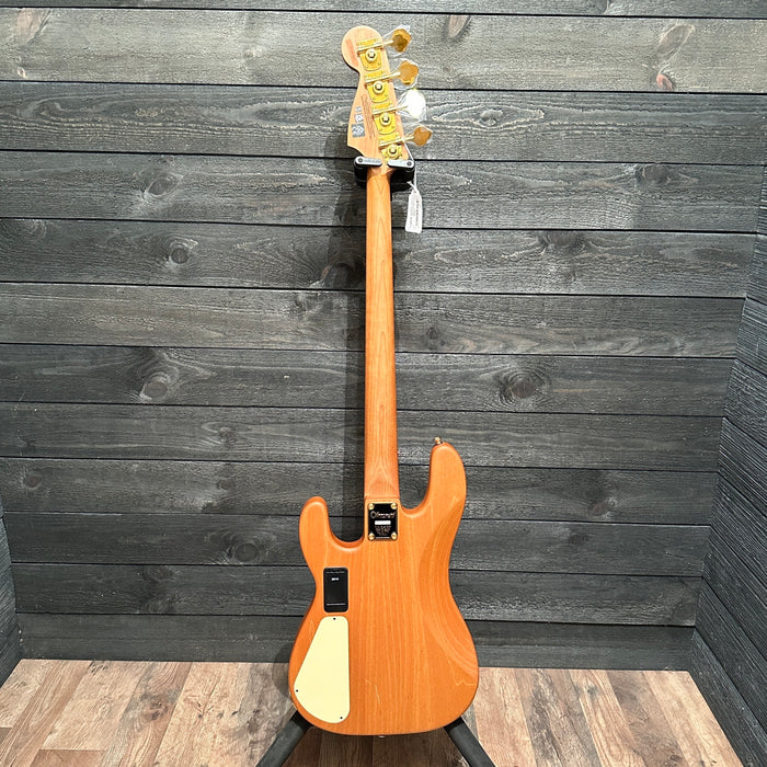 Charvel Pro-Mod So-Cal PJ IV Mah 4 String Electric Bass Guitar - Natural