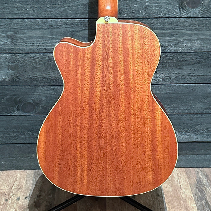 Alvarez AFH600CESHB OM Folk Cutaway Acoustic-Electric Guitar - Shadow Burst