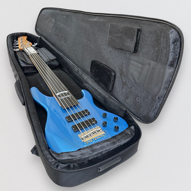 Sadowsky MetroExpress 24-Fret Modern Maple Board 5-String Electric Bass Guitar - Ocean Blue Metallic